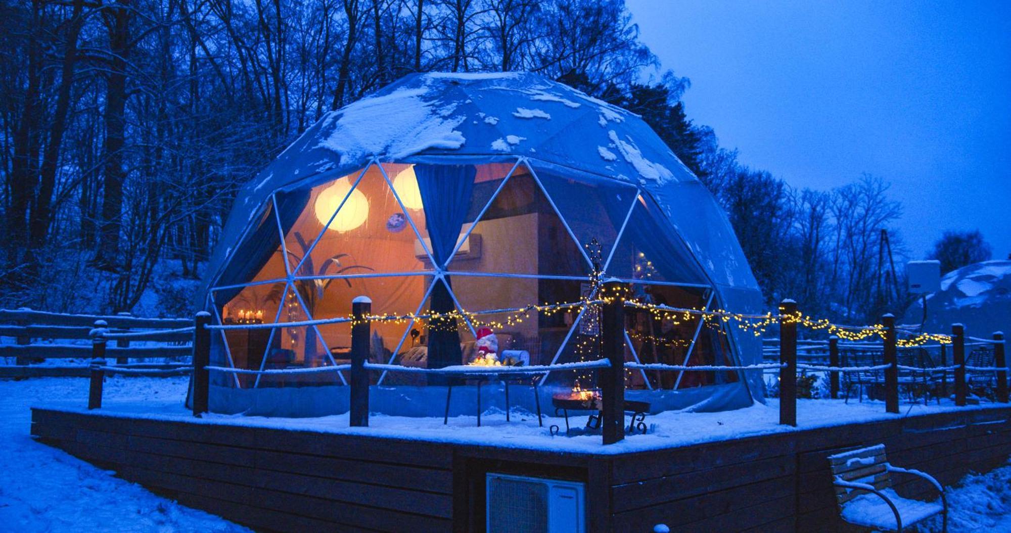Вилла Glampingsantoczno Экстерьер фото