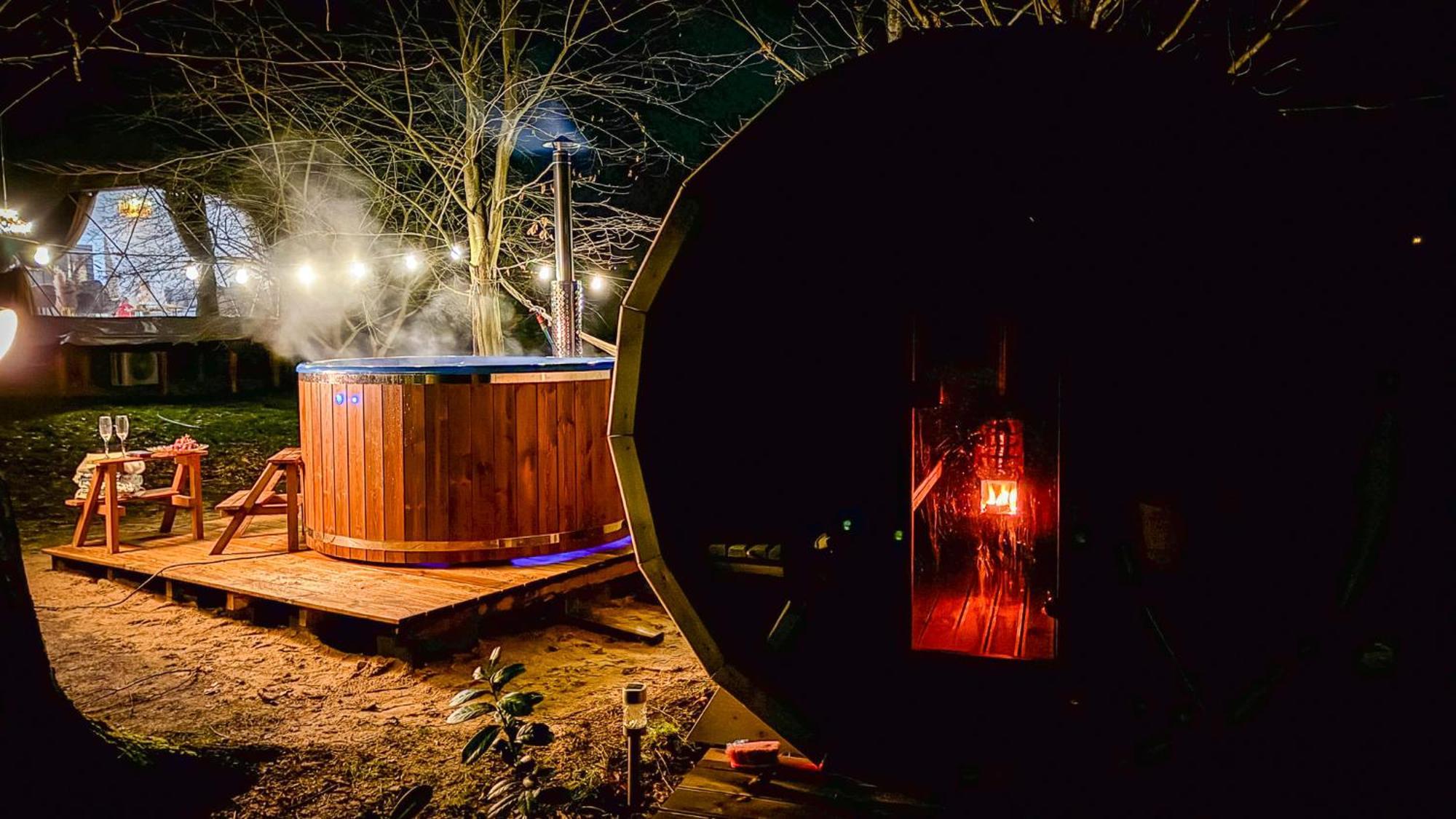 Вилла Glampingsantoczno Экстерьер фото