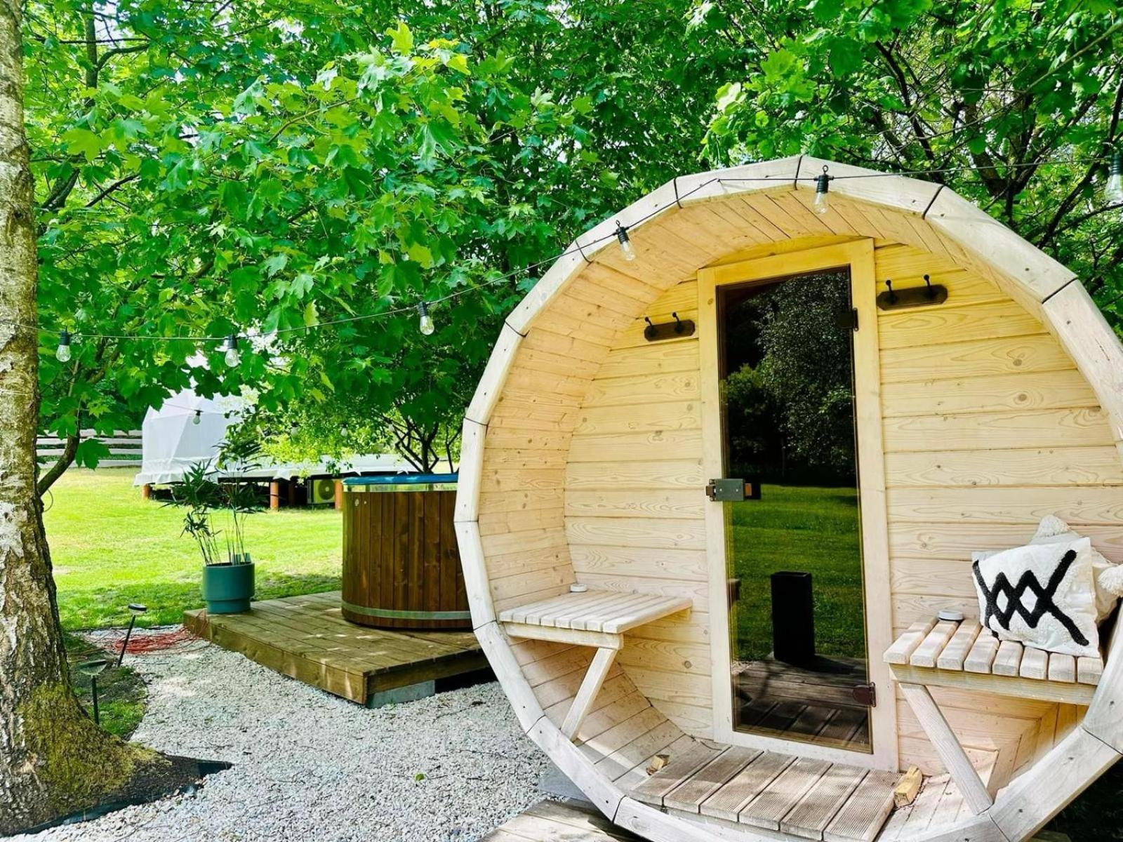 Вилла Glampingsantoczno Экстерьер фото
