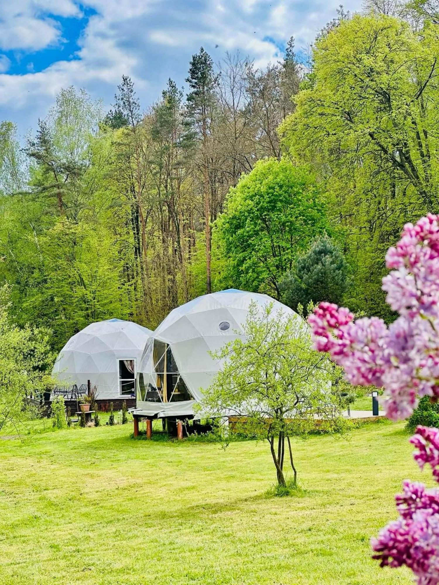 Вилла Glampingsantoczno Экстерьер фото